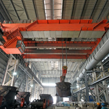 electric travelling foundry overhead crane 250 ton